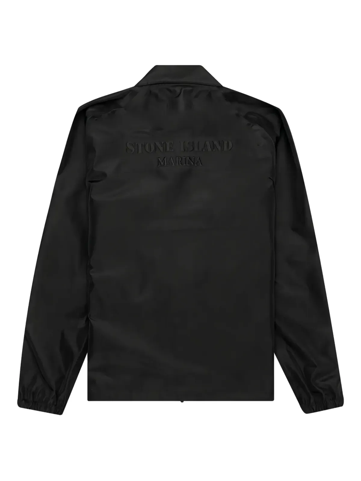 Stone Island embroidered-logo star-detail jacket - Black - 画像2