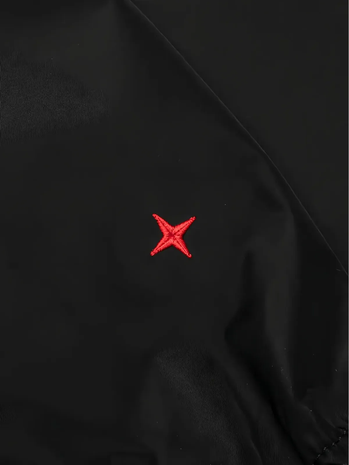 Stone Island embroidered-logo star-detail jacket - Black - 画像3
