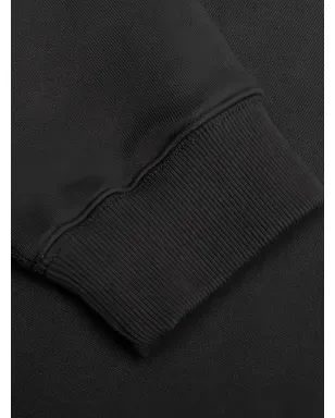 Awake NY embossed-logo crew-neck sweatshirt - Black - サムネイル4