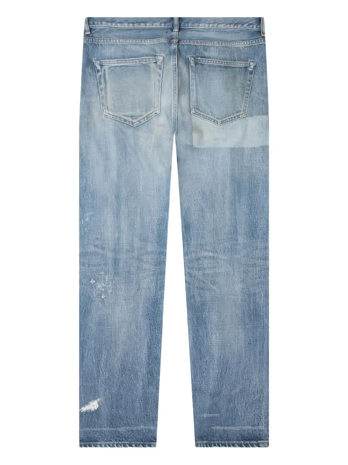 John Elliott ペイントスプラター加工・ほつれ加工のジーンズ - 画像2