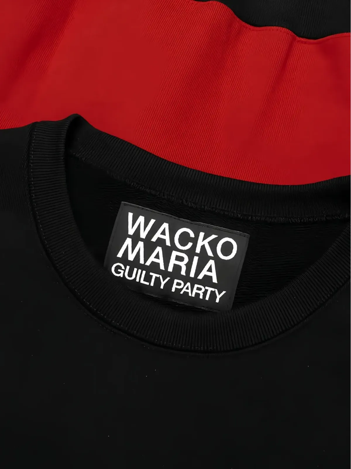 WACKO MARIA ストライプ柄 クルーネック スウェットシャツ - 画像3