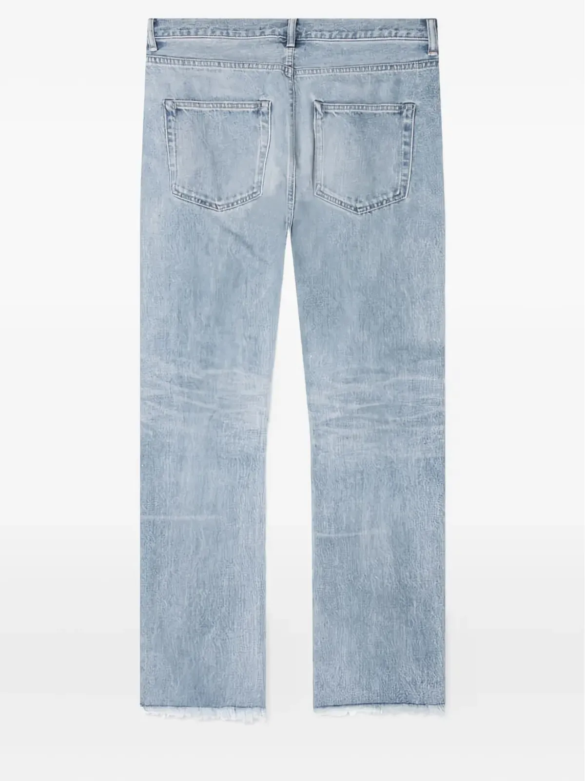 John Elliott カリブー ほつれ裾のブーツカットジーンズ - 画像2