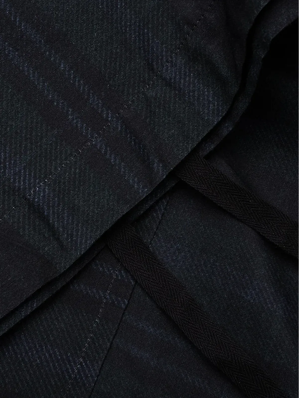 Sacai チェック柄バックル付きパンツ - 画像5