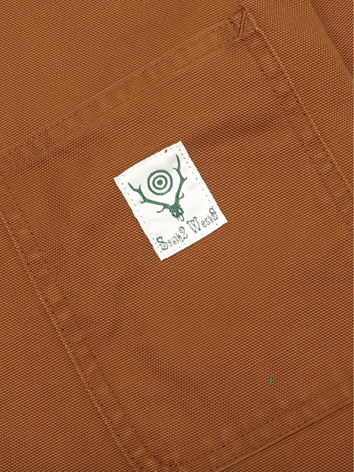 SOUTH2 WEST8 ボタンディテール シャツジャケット ブラウン - 画像5