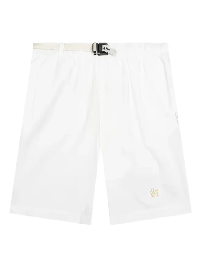 Advisory Board Crystals Advisory Board Crystals バミューダショーツ ロゴ刺繍 バックル付きの商品画像