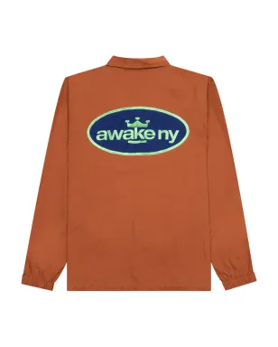 Awake NY オーバルロゴ ツイルジャケット - サムネイル2