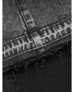 PDF プリーツパネルデニムショーツ - サムネイル4