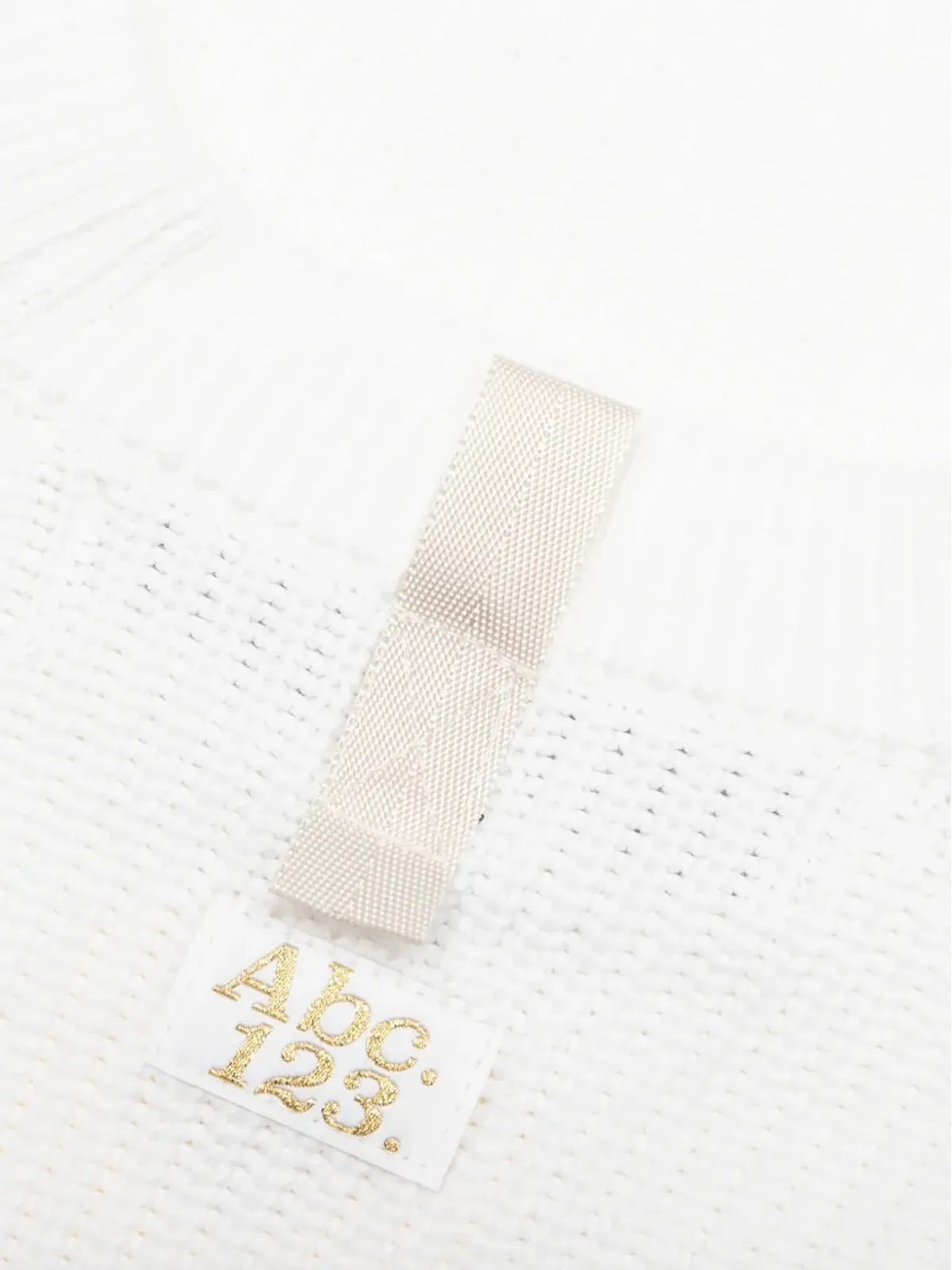 Advisory Board Crystals リブ編みクルーネックセーター - White - 画像4