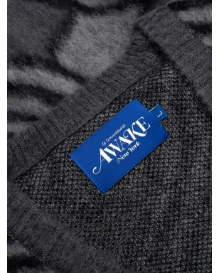 Awake NY パターン柄ジャカードカーディガン - サムネイル5