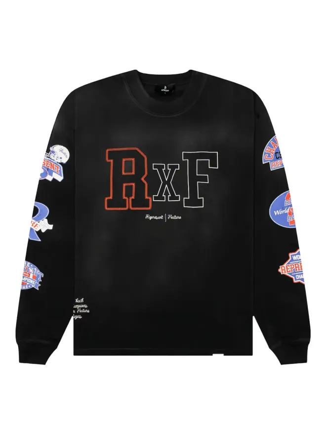 REPRESENT Represent ロゴ刺繍入り長袖Tシャツの商品画像