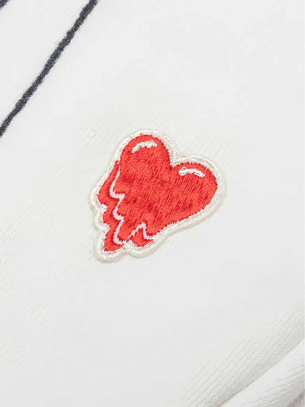 Emotionally Unavailable Wordplay sweatpants - White - 画像3