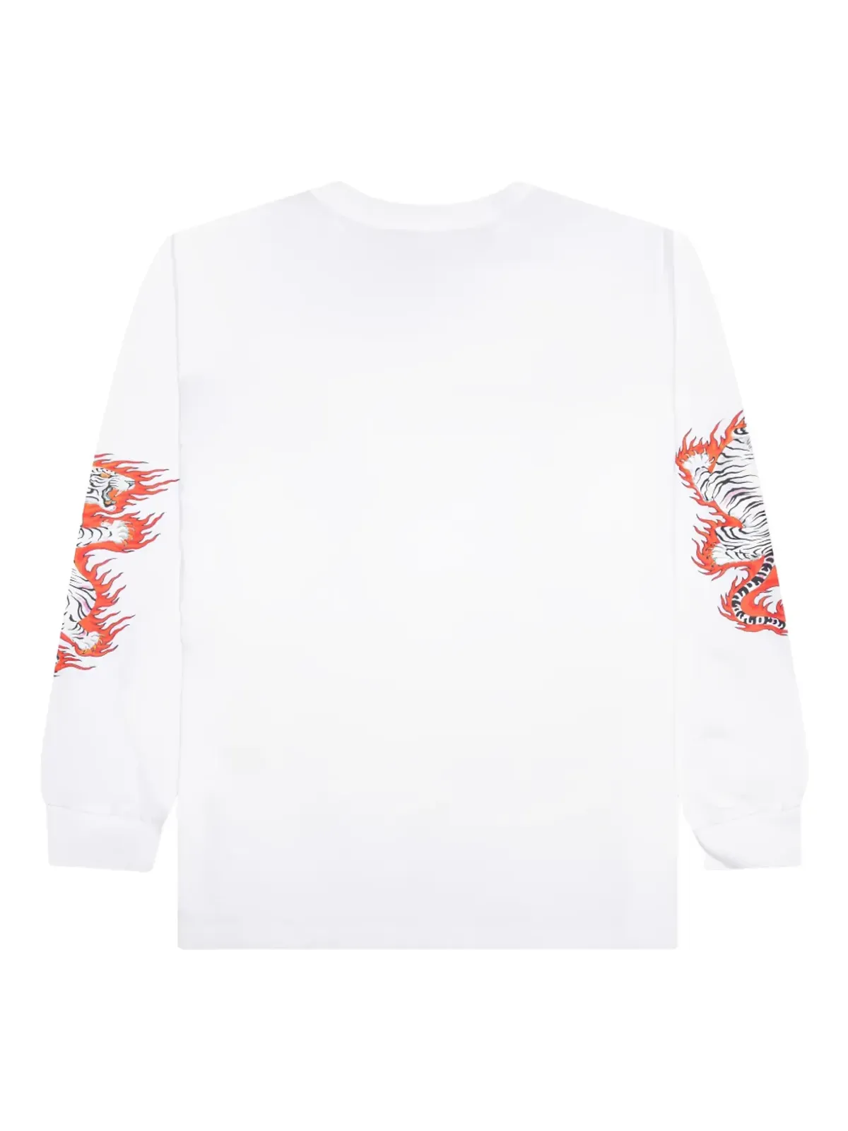 WACKO MARIA x Tim Lehi tiger flame long-sleeve sweatshirt - White - 画像2