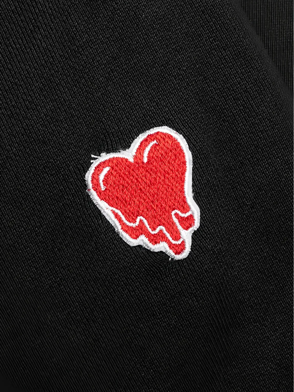 Emotionally Unavailable melting-heartロゴ入りスウェットパンツ - 画像3
