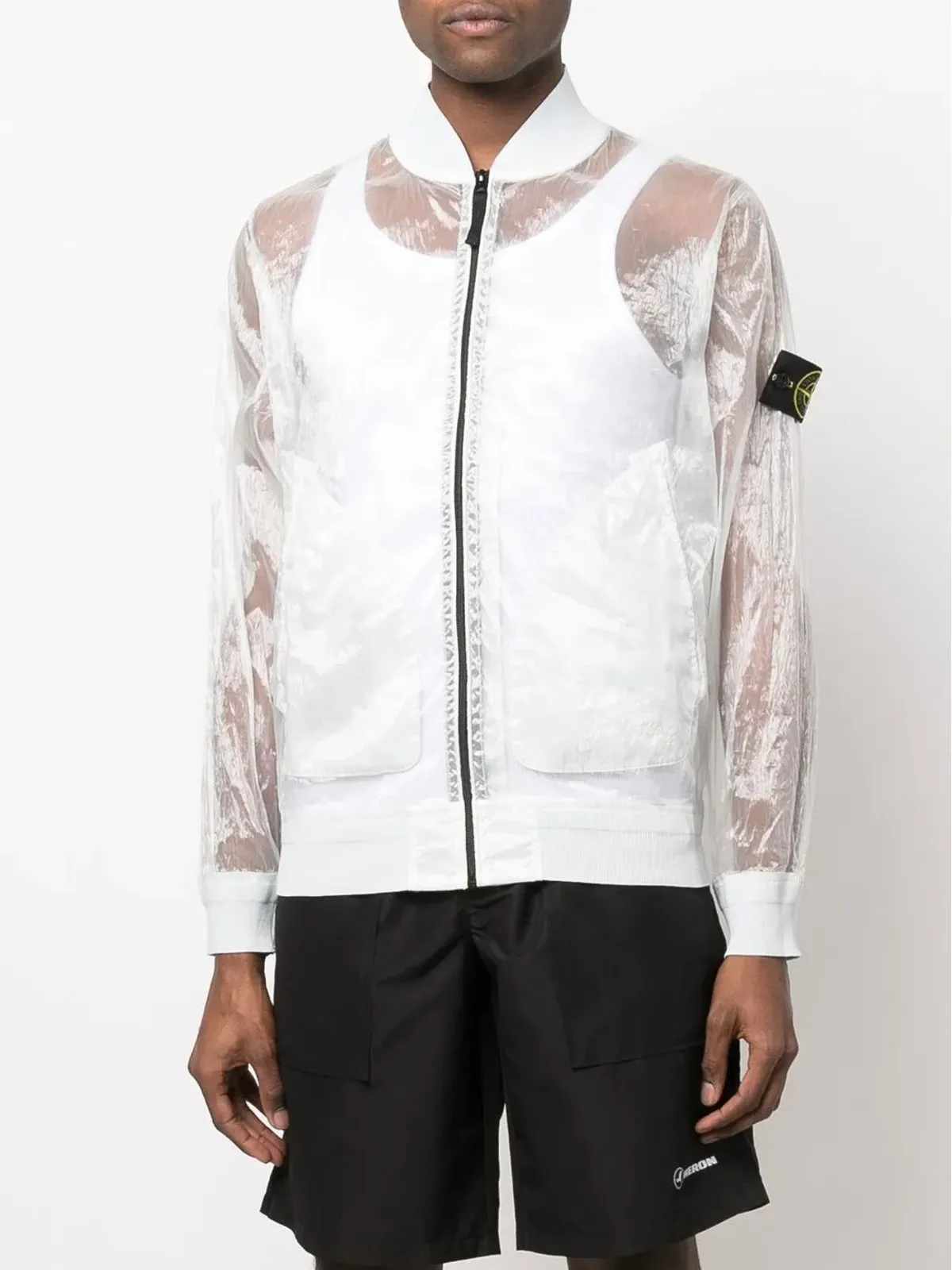 Stone Island ボンバー ジャケット 433Q2 - 画像3