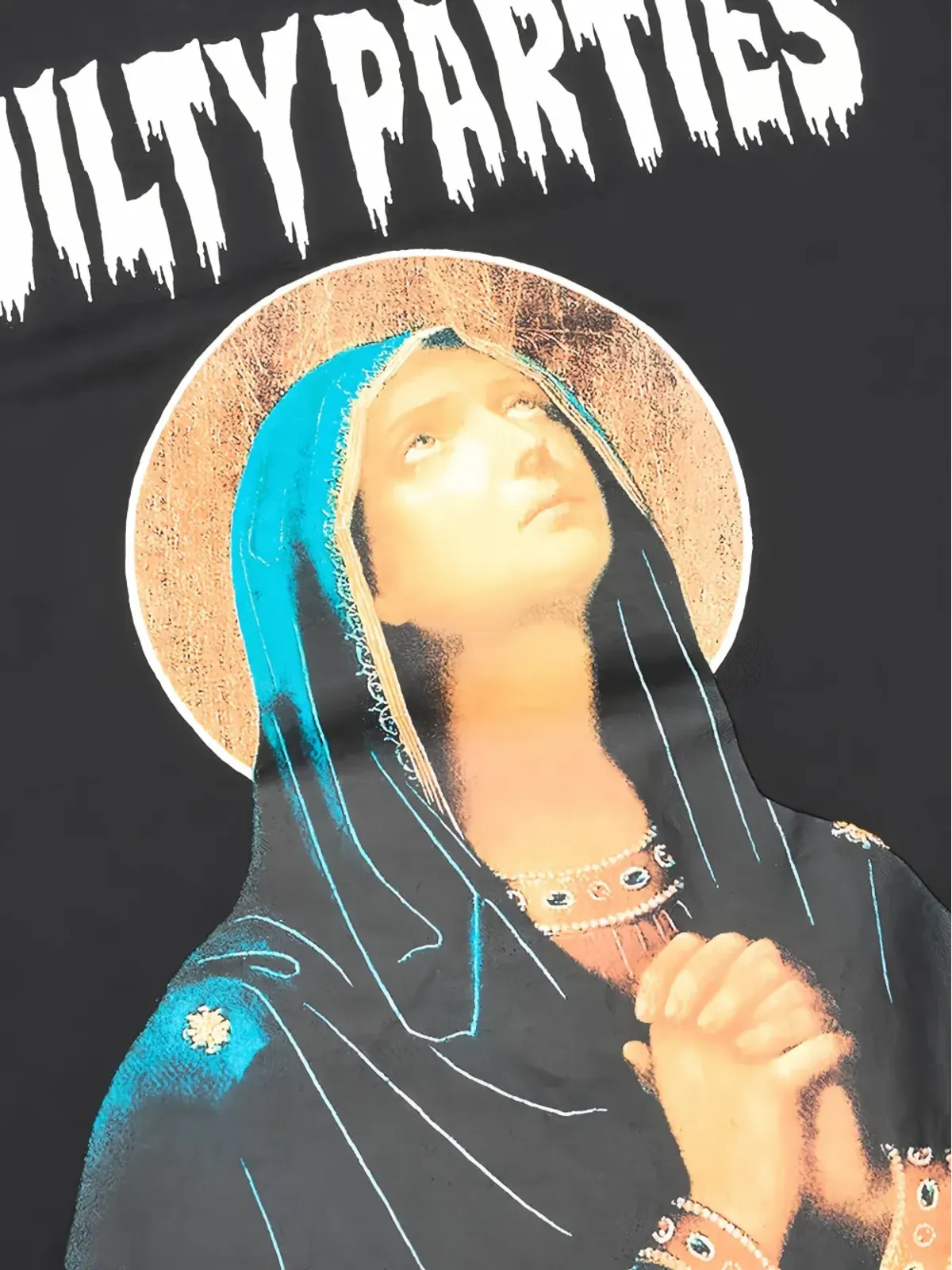 WACKO MARIA Guilty Parties Madonna クルーネックTシャツ - 画像3