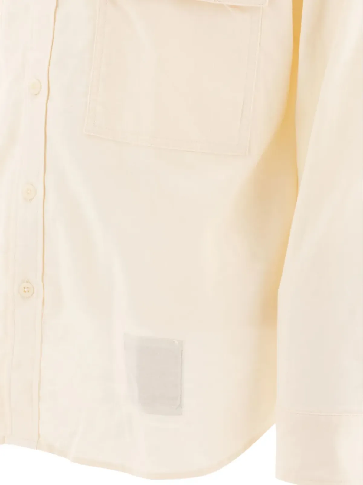 nonnative コットンとシルク混紡シャツ - Neutrals - 画像4