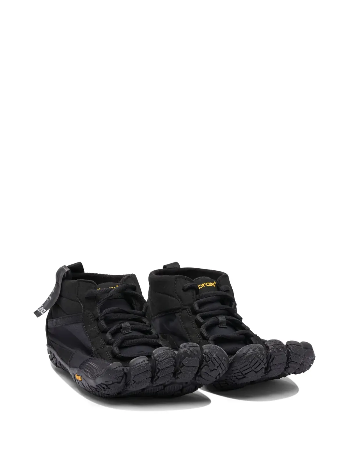 Vibram V-Trek レースアップ・トゥスニーカー ブラック - 画像2