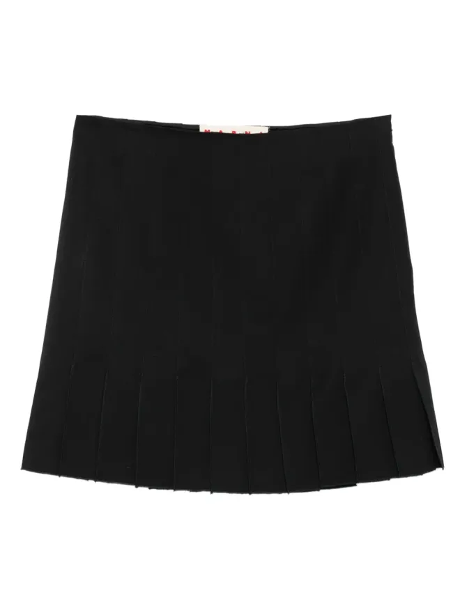 Marni Marni プリーツウールミニスカートの商品画像