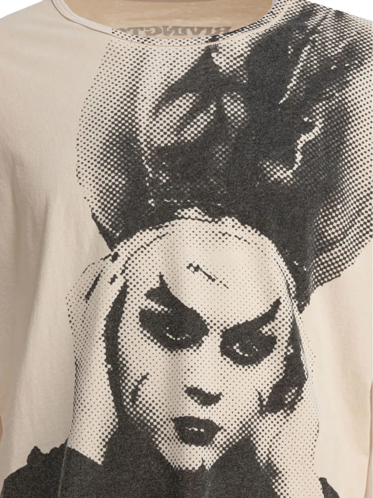 RRR123 クレイトン ポートレイトプリント ロングスリーブTシャツ - 画像3