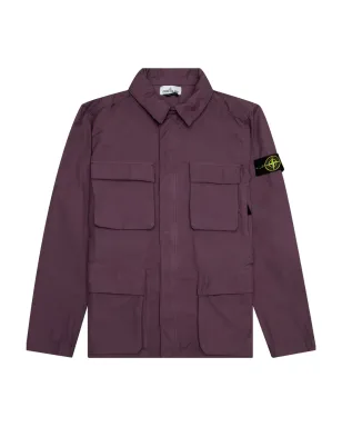 Stone Island ボタン付きフラップポケットジャケット - パープル - サムネイル1