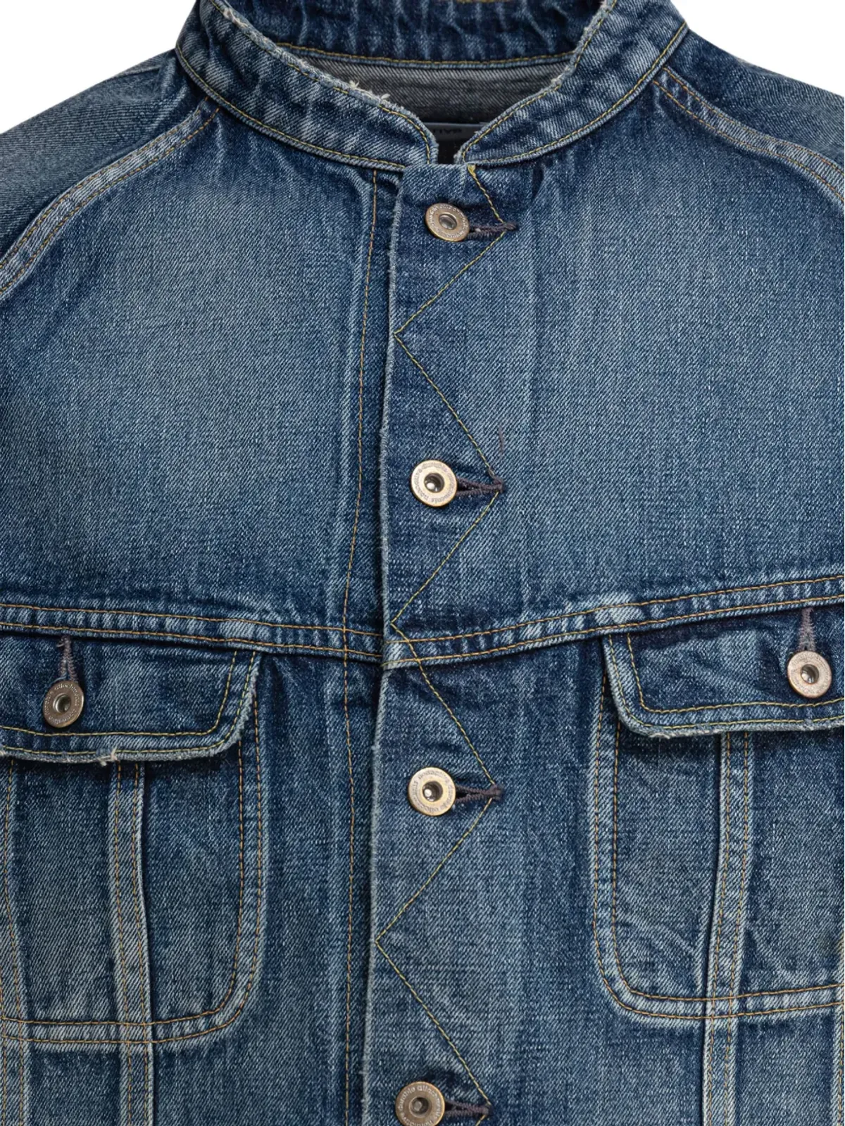 nonnative マンダリンカラー デニムジャケット - 画像3