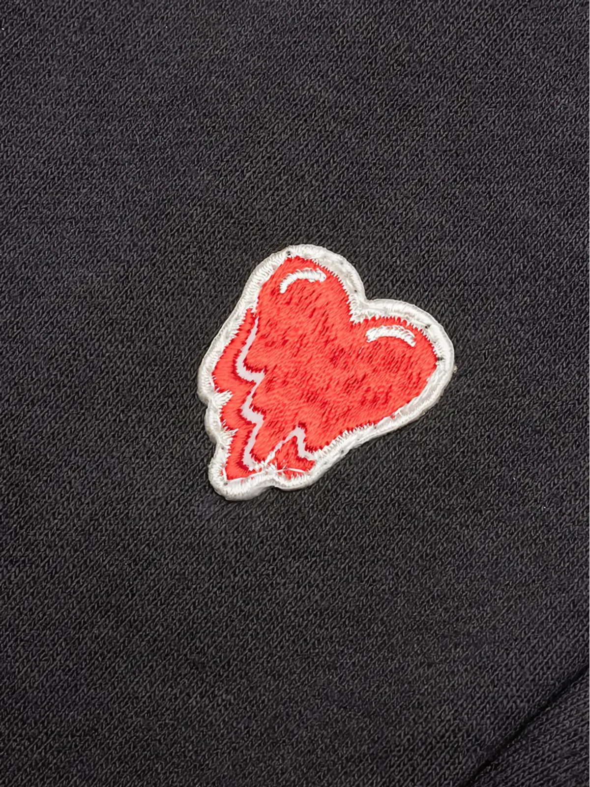 Emotionally Unavailable 刺繍ロゴ トラックパンツ（ブラック） - 画像3