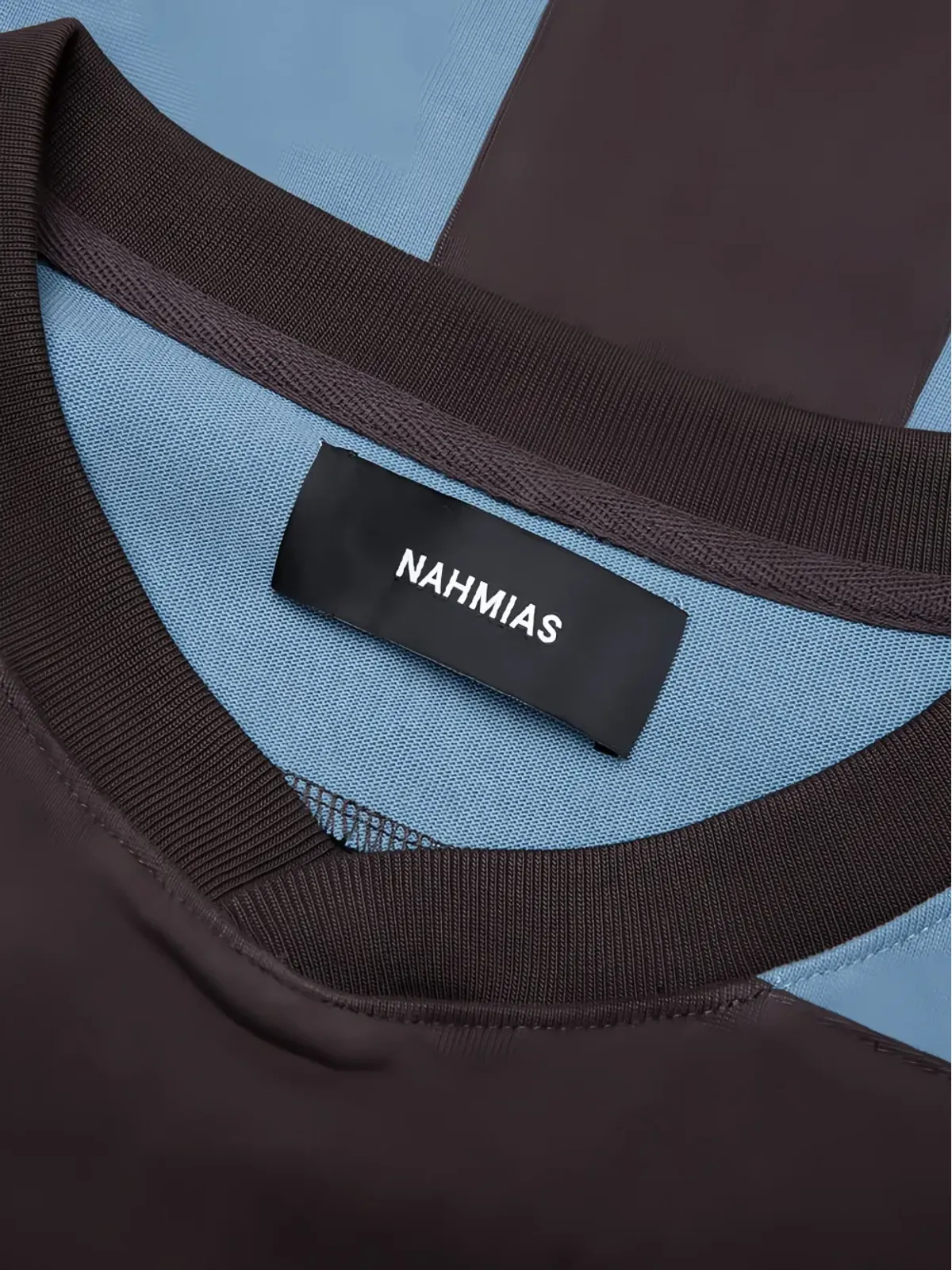 Nahmias サッカーストライプTシャツ - 画像4