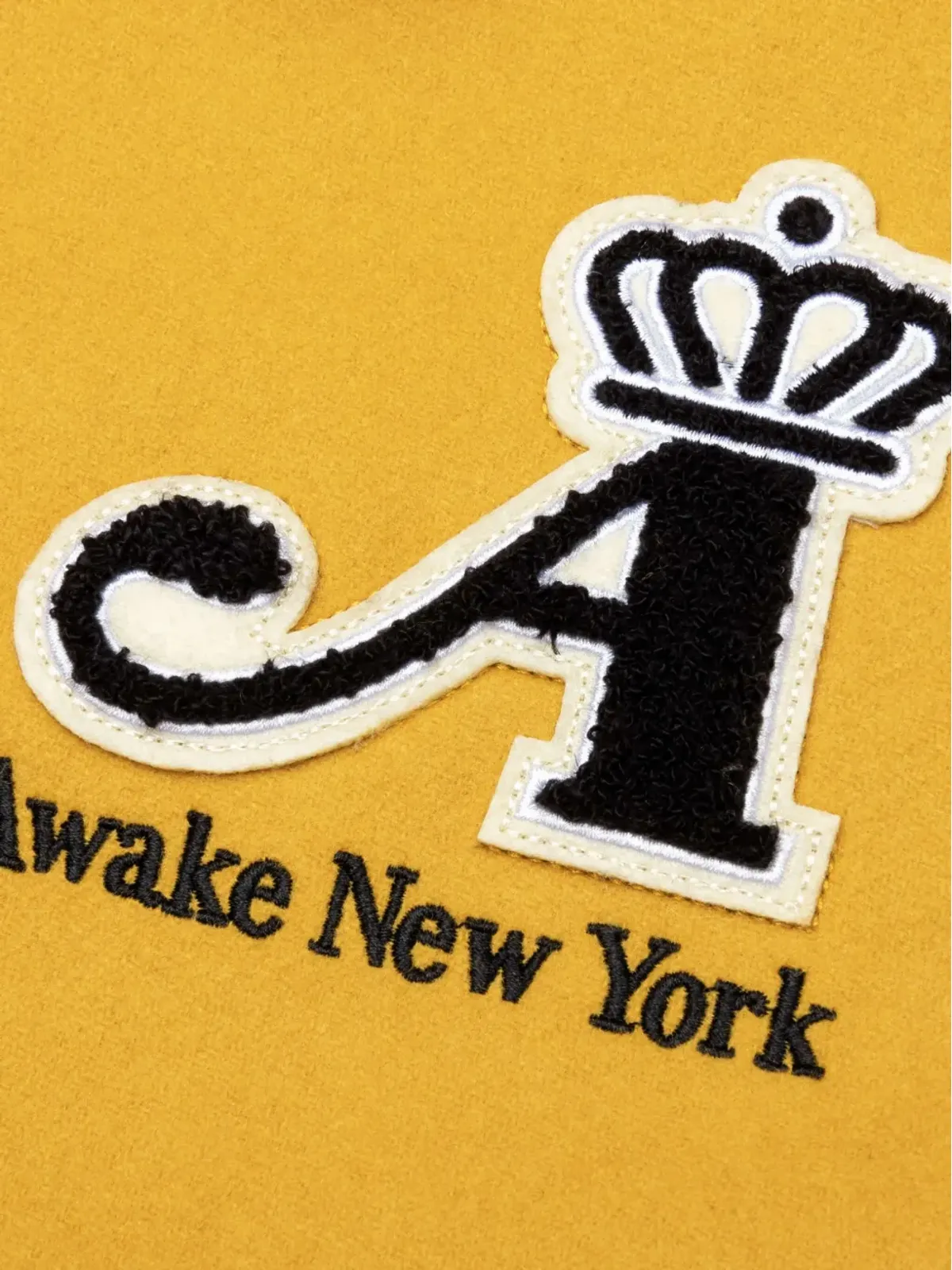 Awake NY クラウン ヴァーシティ ジャケット - 画像3