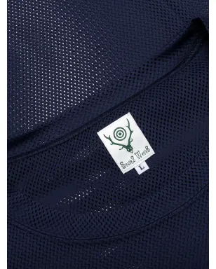 SOUTH2 WEST8 メッシュニット クルーネックTシャツ - サムネイル3