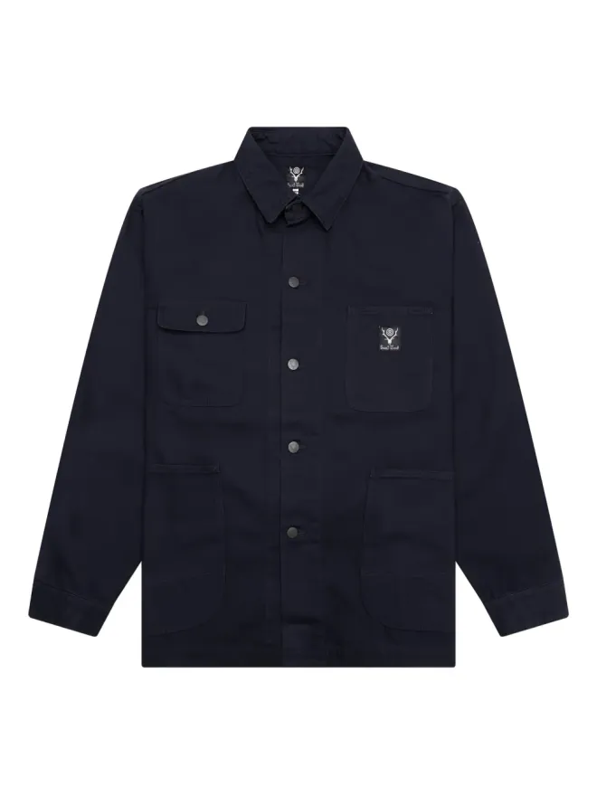 South2 West8 SOUTH2 WEST8 ボタンアップジャケット - ブルーの商品画像