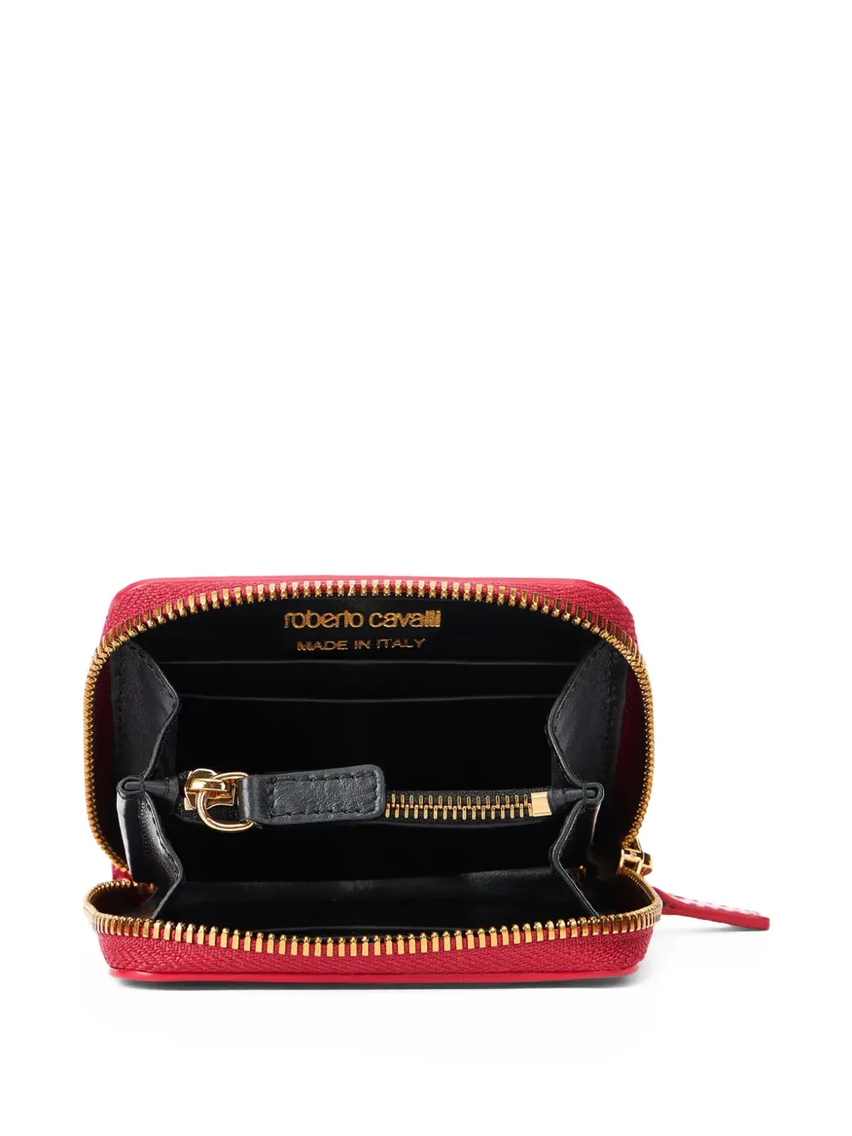 Roberto Cavalli エンボスドジップウォレット - 画像3
