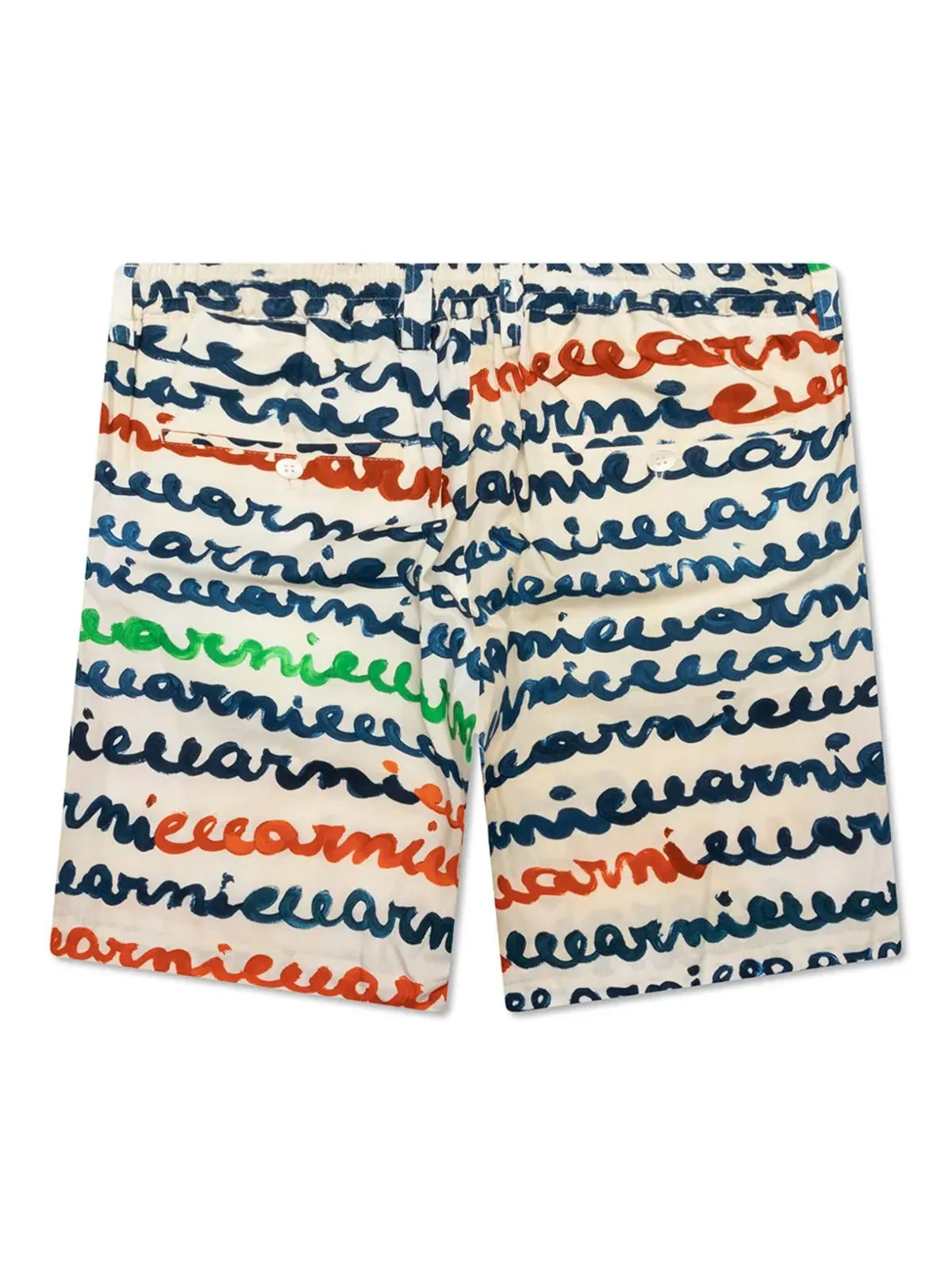 Marni ロゴプリント コットンショーツ - 画像4