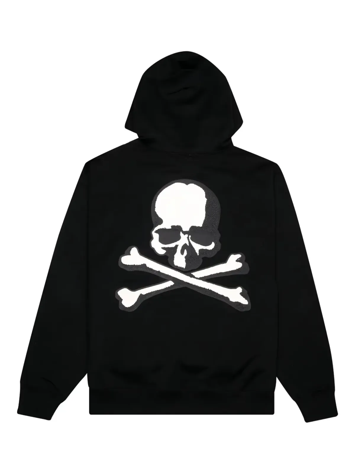 Mastermind Japan スカルアップリケ付きフードパーカー - ブラック - 画像2