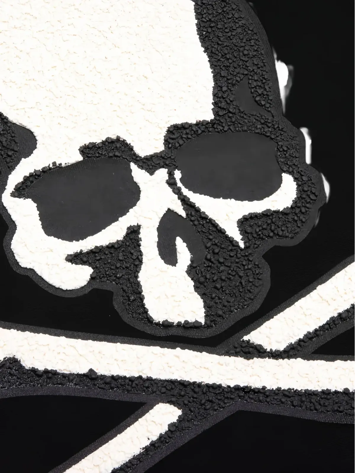 Mastermind Japan スカルアップリケ付きフードパーカー - ブラック - 画像4