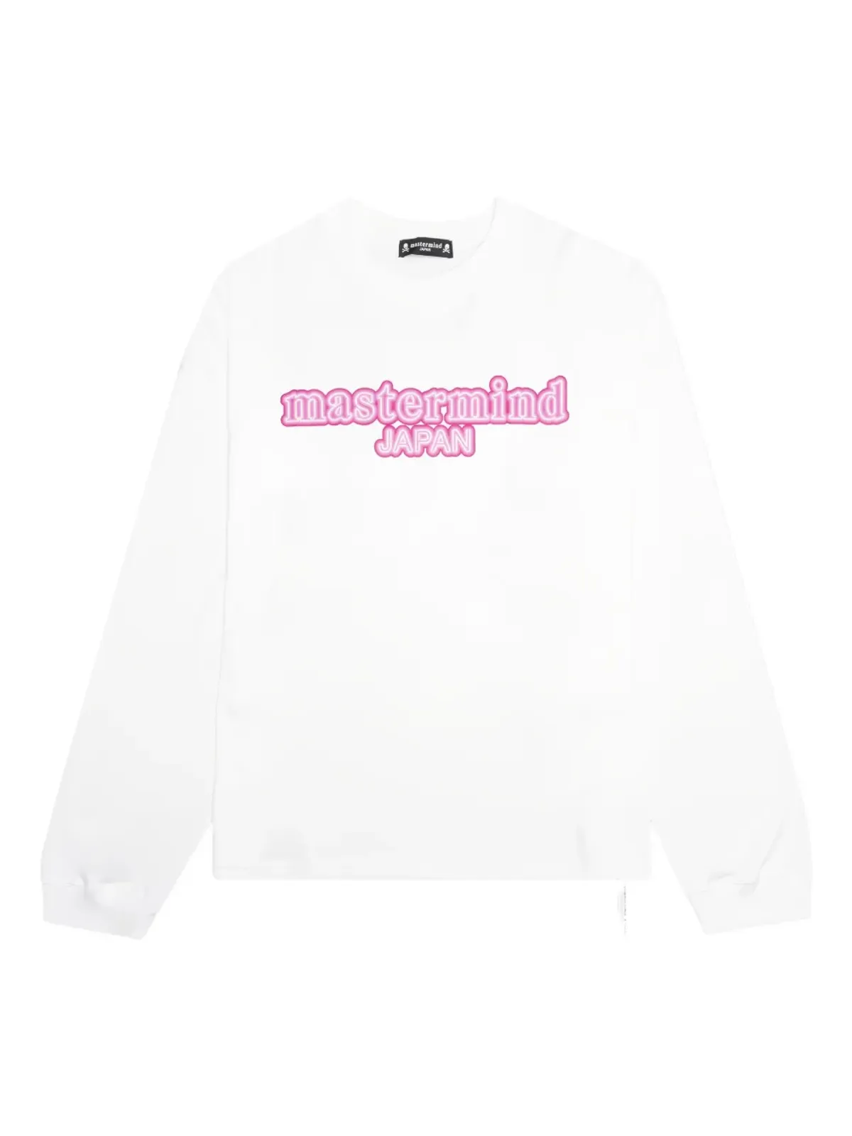 Mastermind Japan ドクロプリント長袖Tシャツ - 画像2