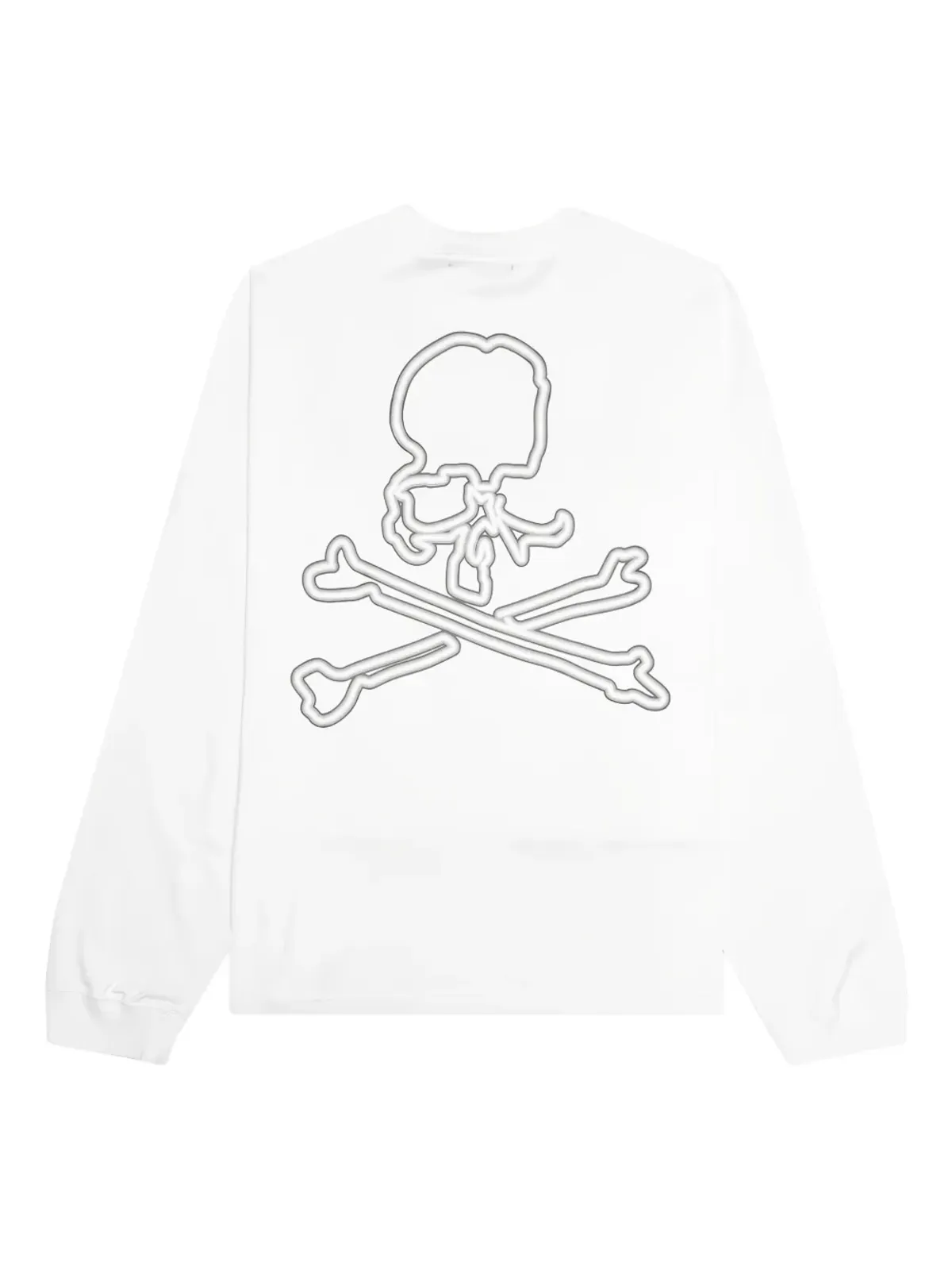 Mastermind Japan ドクロプリント長袖Tシャツ - 画像3