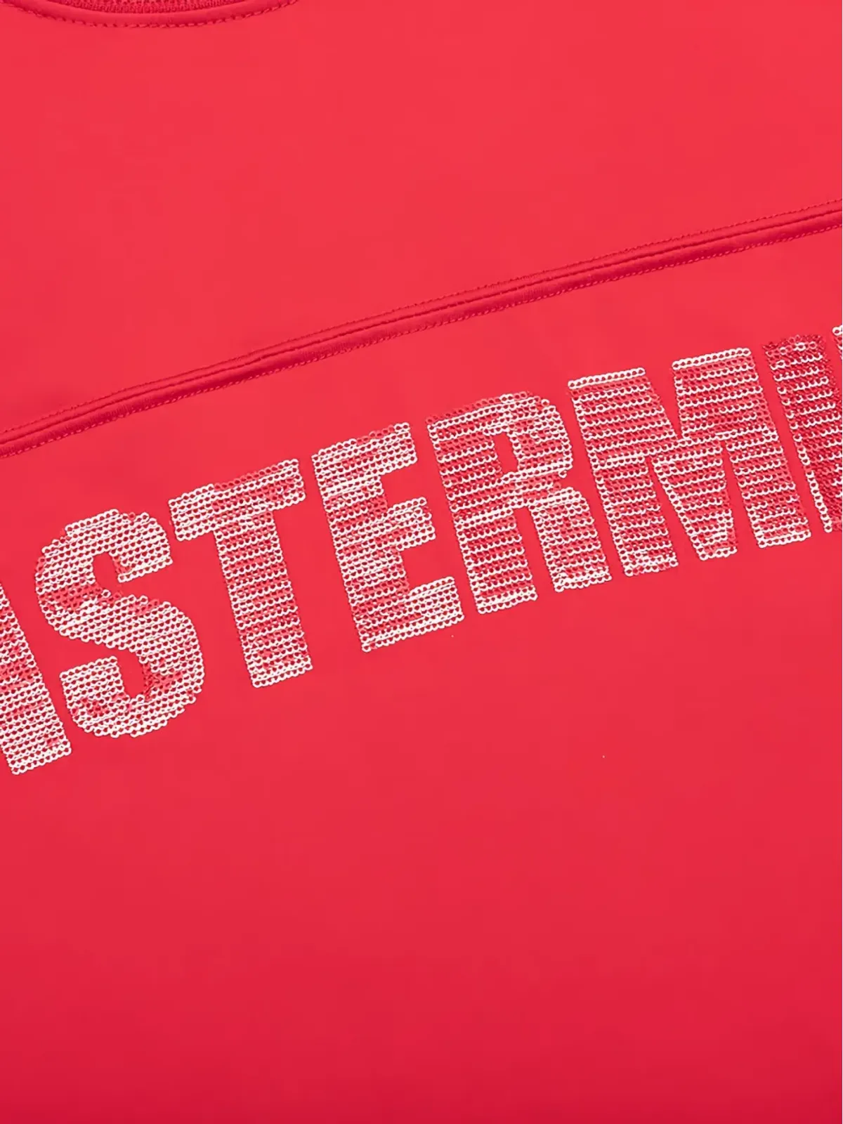 Mastermind World フットボール クルーネック Tシャツ - 画像5