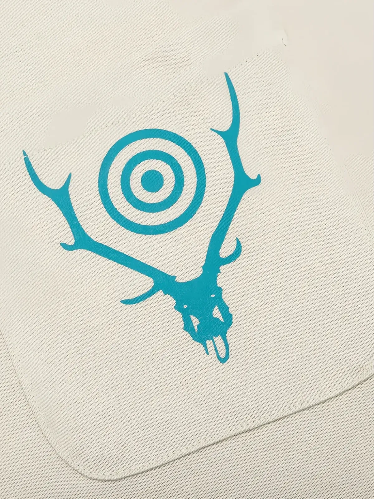 SOUTH2 WEST8 ロゴプリント ポケット Tシャツ - 画像3