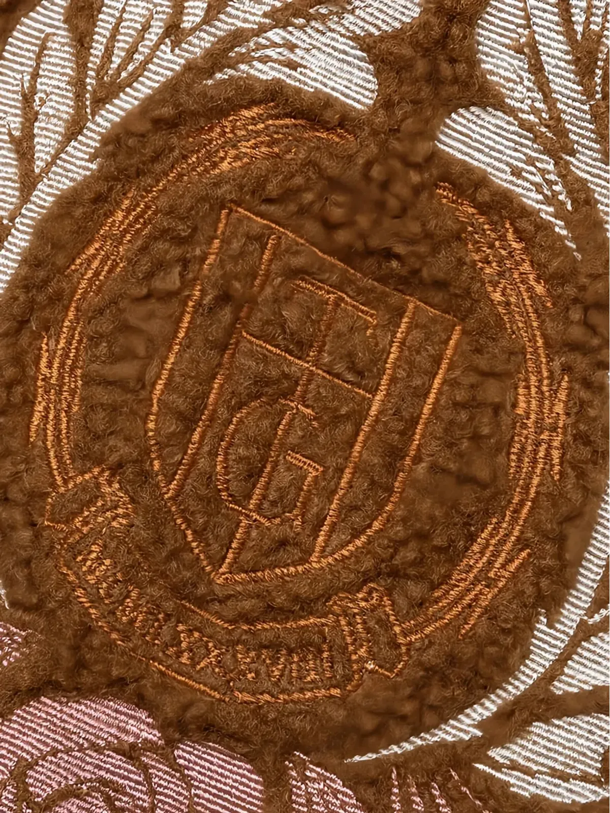 Honor The Gift 刺繍ボンバージャケット（ホワイト） - 画像3