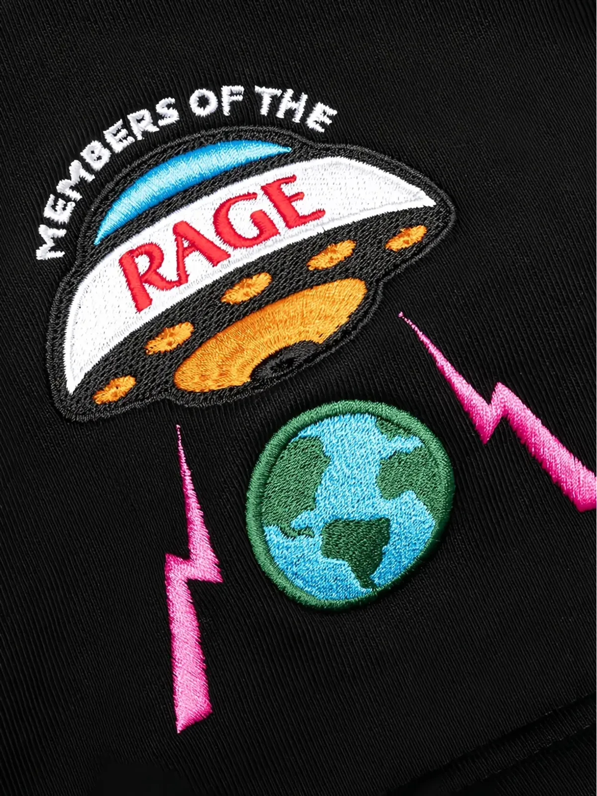 MEMBERS OF THE RAGE エンブロイダード・ディストレス・ショーツ - 画像3