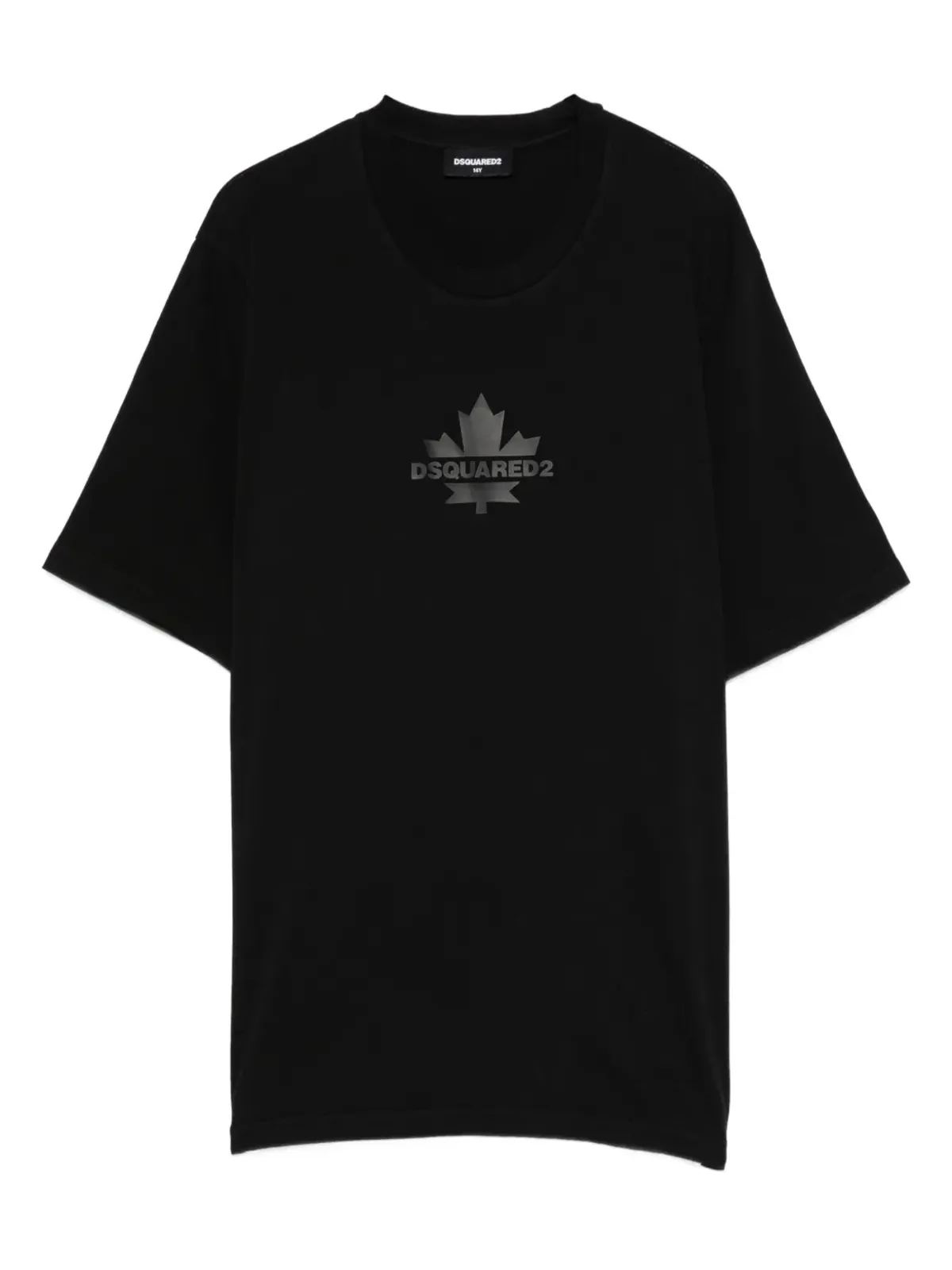 DSQUARED2 KIDS カエデの葉ロゴTシャツ - 画像1
