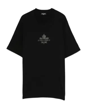 DSQUARED2 KIDS カエデの葉ロゴTシャツ - サムネイル1