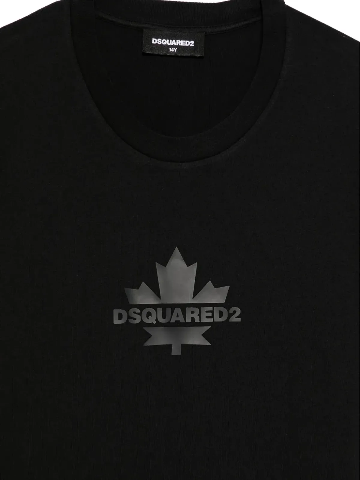 DSQUARED2 KIDS カエデの葉ロゴTシャツ - 画像3