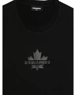 DSQUARED2 KIDS カエデの葉ロゴTシャツ - サムネイル3