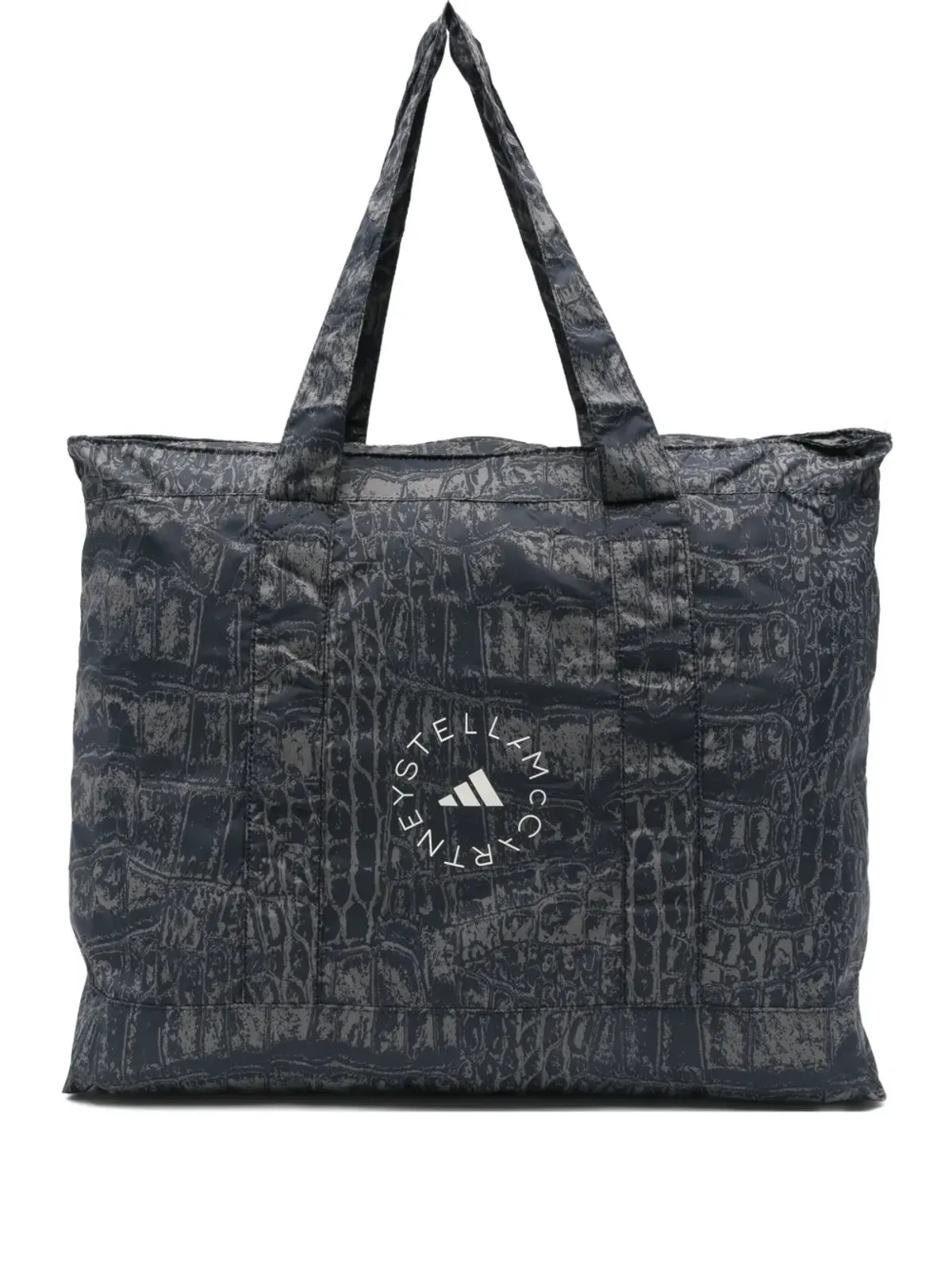 adidas 大判プリント トートバッグ - 画像1