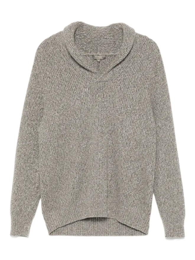 N.Peal N.Peal ショールカラーセーターの商品画像