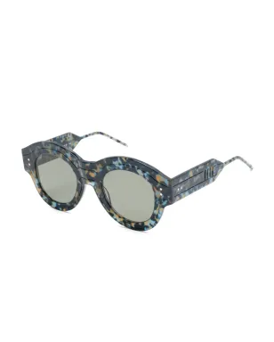 Thom Browne Eyewear べっ甲柄丸型サングラス - サムネイル2