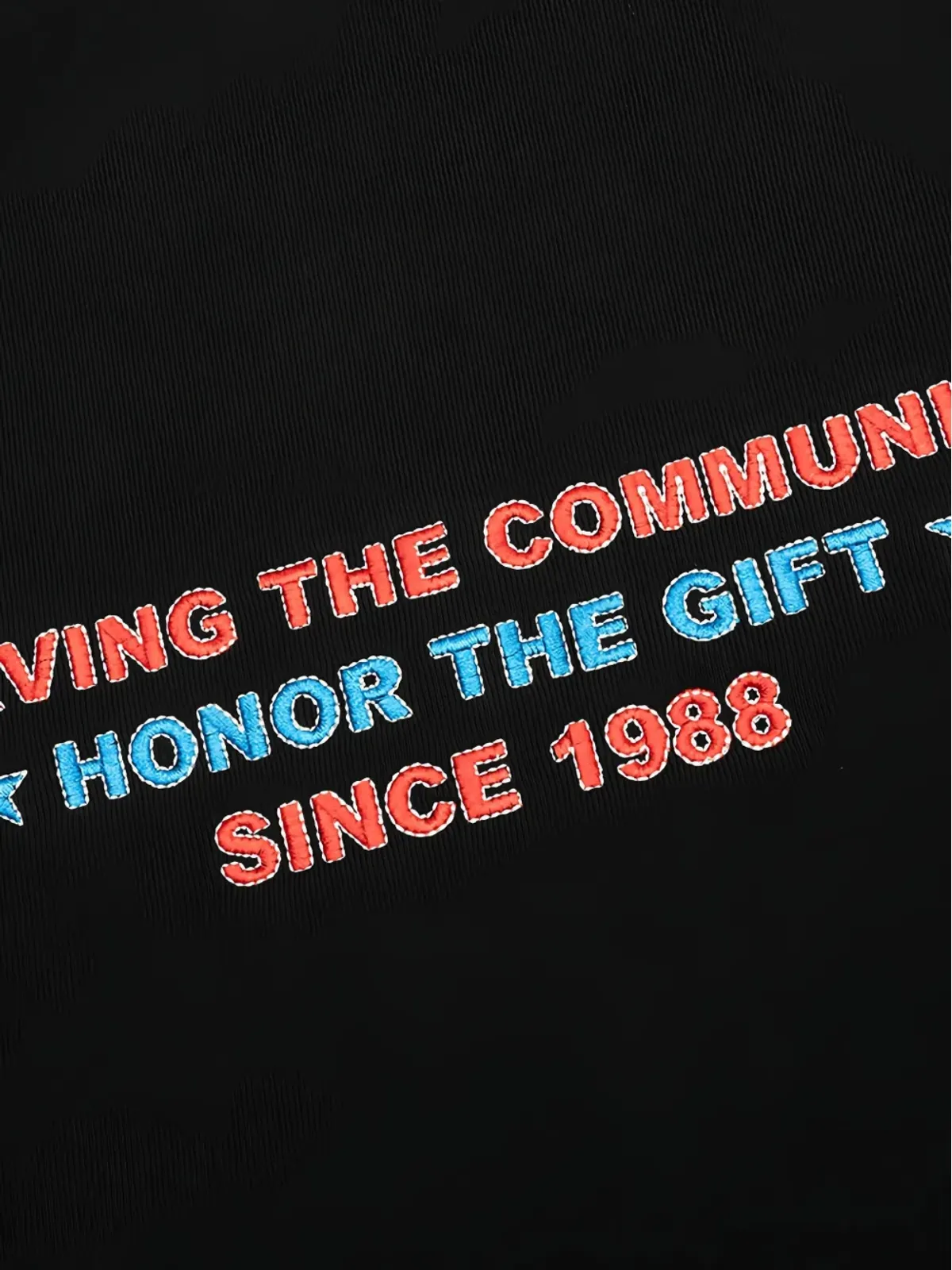 Honor The Gift 刺繍ロゴ付きフーディー - 画像4