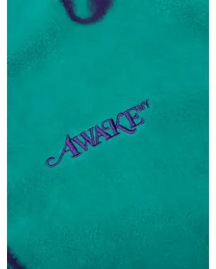 Awake NY ダイスプリント フリース クォータージップ スウェットシャツ - グリーン - サムネイル5