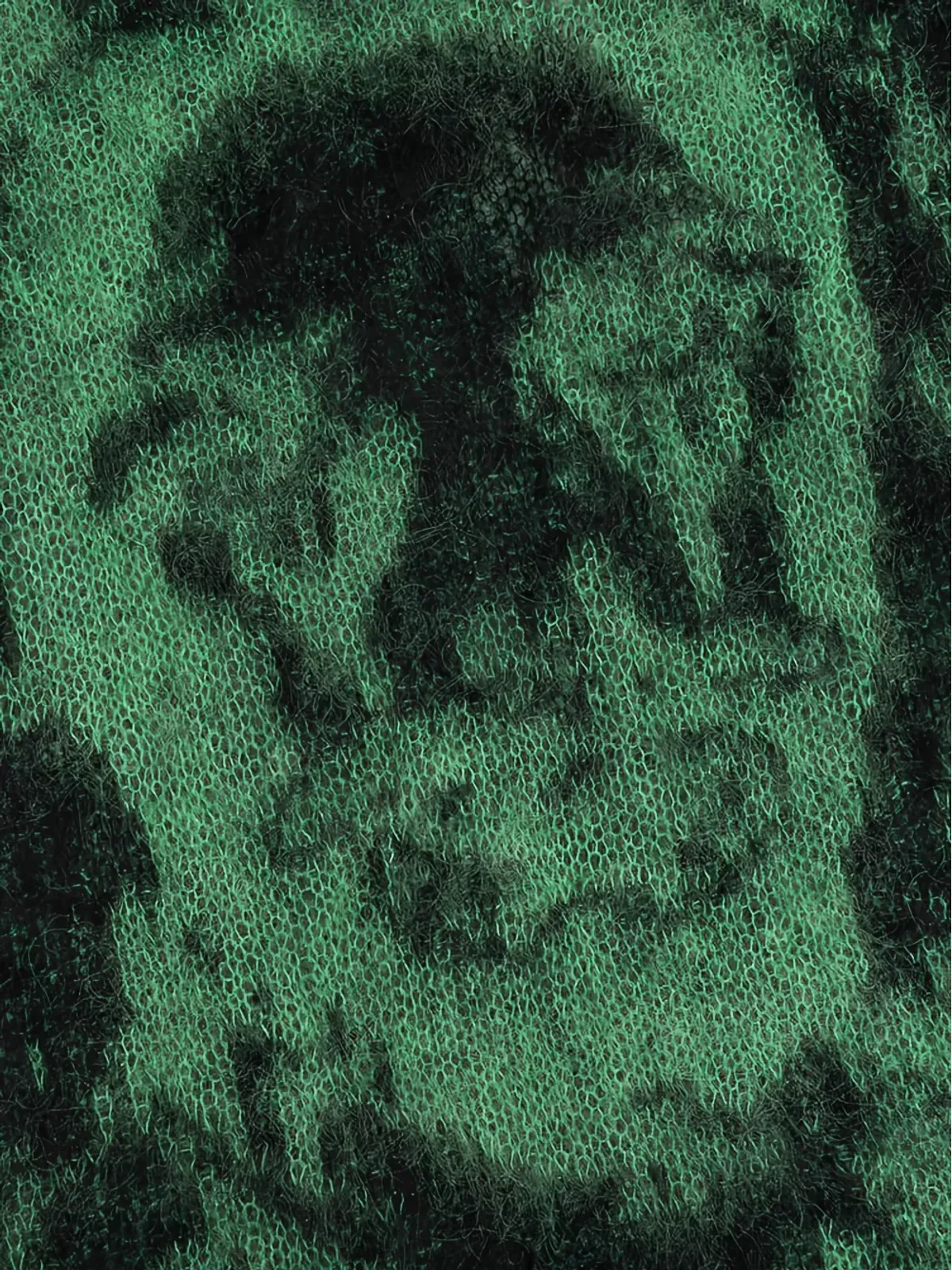 SAINT MXXXXXX クラウンプリントセーター - ブラック - 画像3